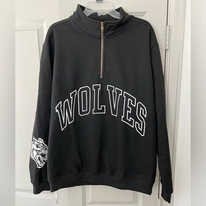 Darc Sport - Large Black Loyalty 1/4 zip mockneck